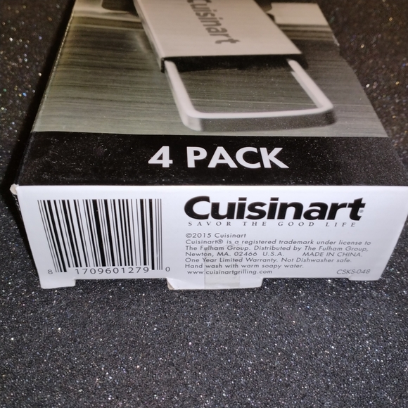 Cuisinart SLIDING DOUBLE SKEWER Keeps Food Steady PACK (SET OF 4) - Picture 4 of 8